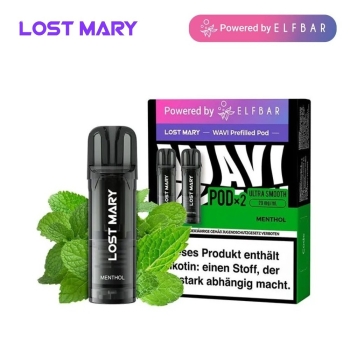 Lost Mary Wavi - Menthol - Prefilled Pod 2ml/ Stück